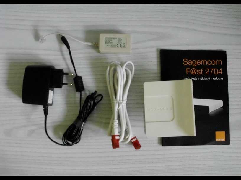 Router ADSL Sagecom Fast 2704 modem WiFi access point