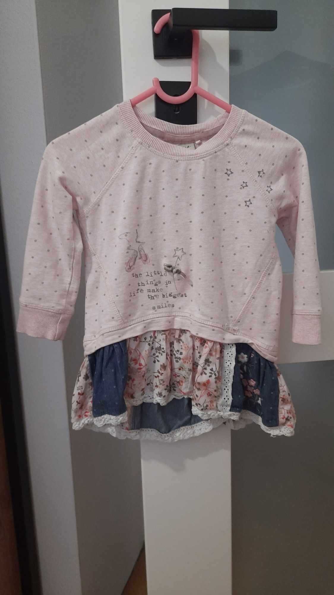 bluza dziewczęca, marki Next, rozmiar 86