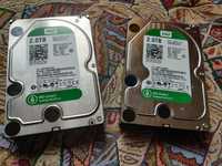 Жесткий диск HDD Western Digital Green 2TB 5400rpm 64МB WD20EZRX 3.5 S