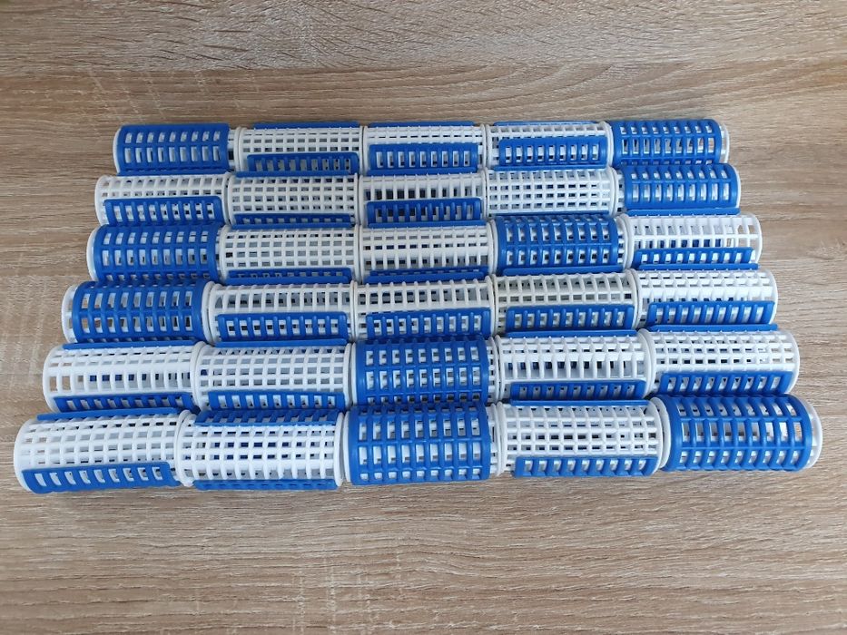 Wałki do włosów 30mm, komplet 30 sztuk