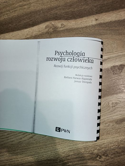 Psychologia rozwoju człowieka