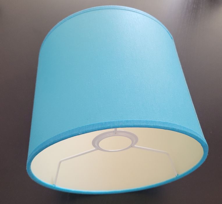 Abajur Azul como novo