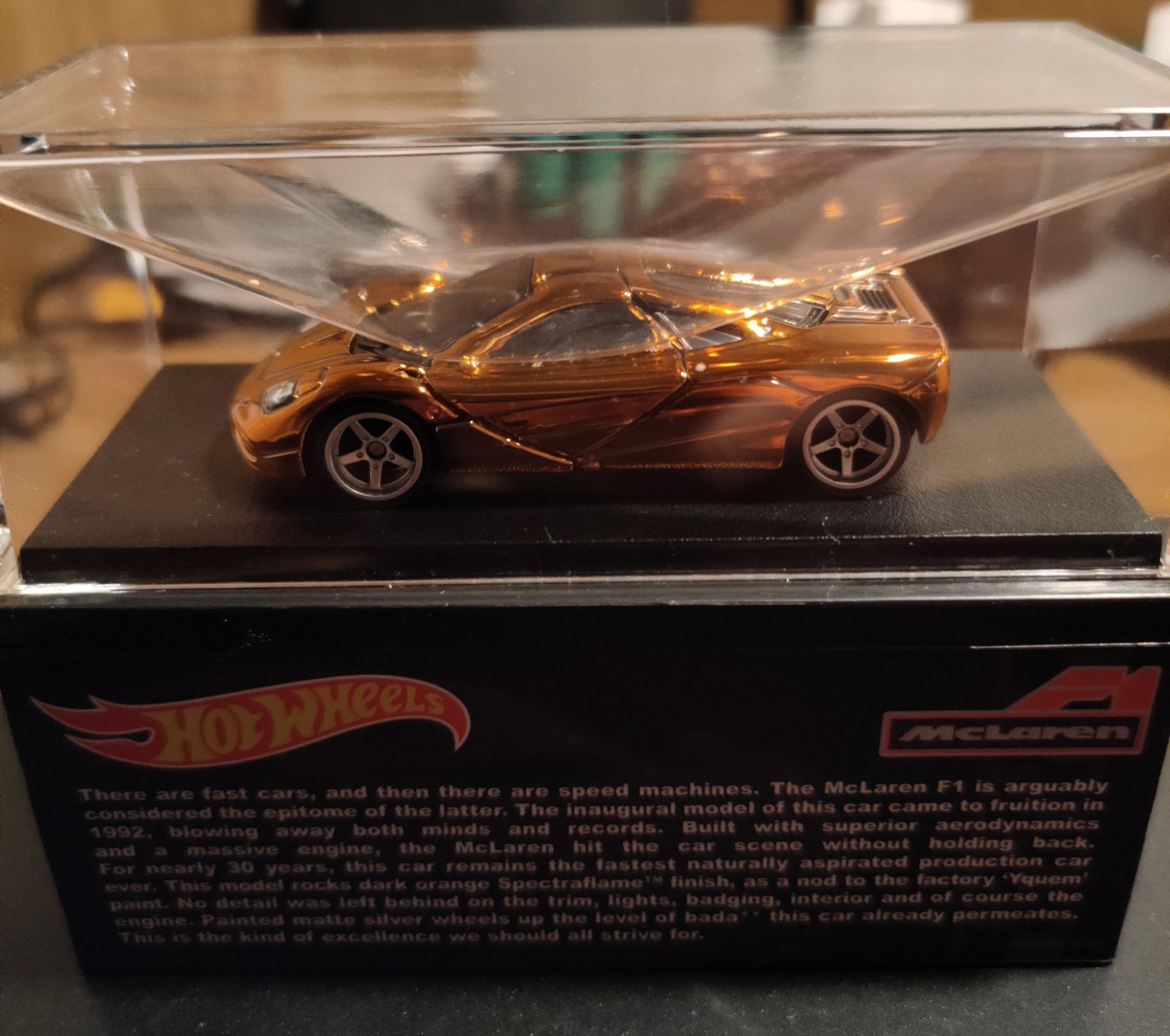 Hot wheels Mclaren F1  RLC