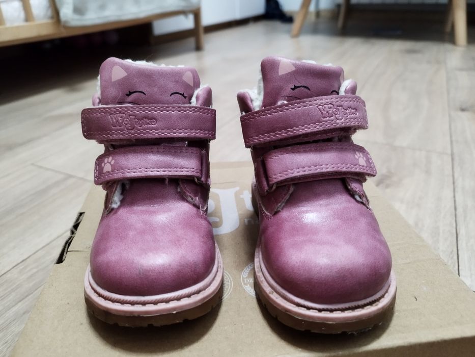 Zimowe ocieplane trzewiki rozmiar 22