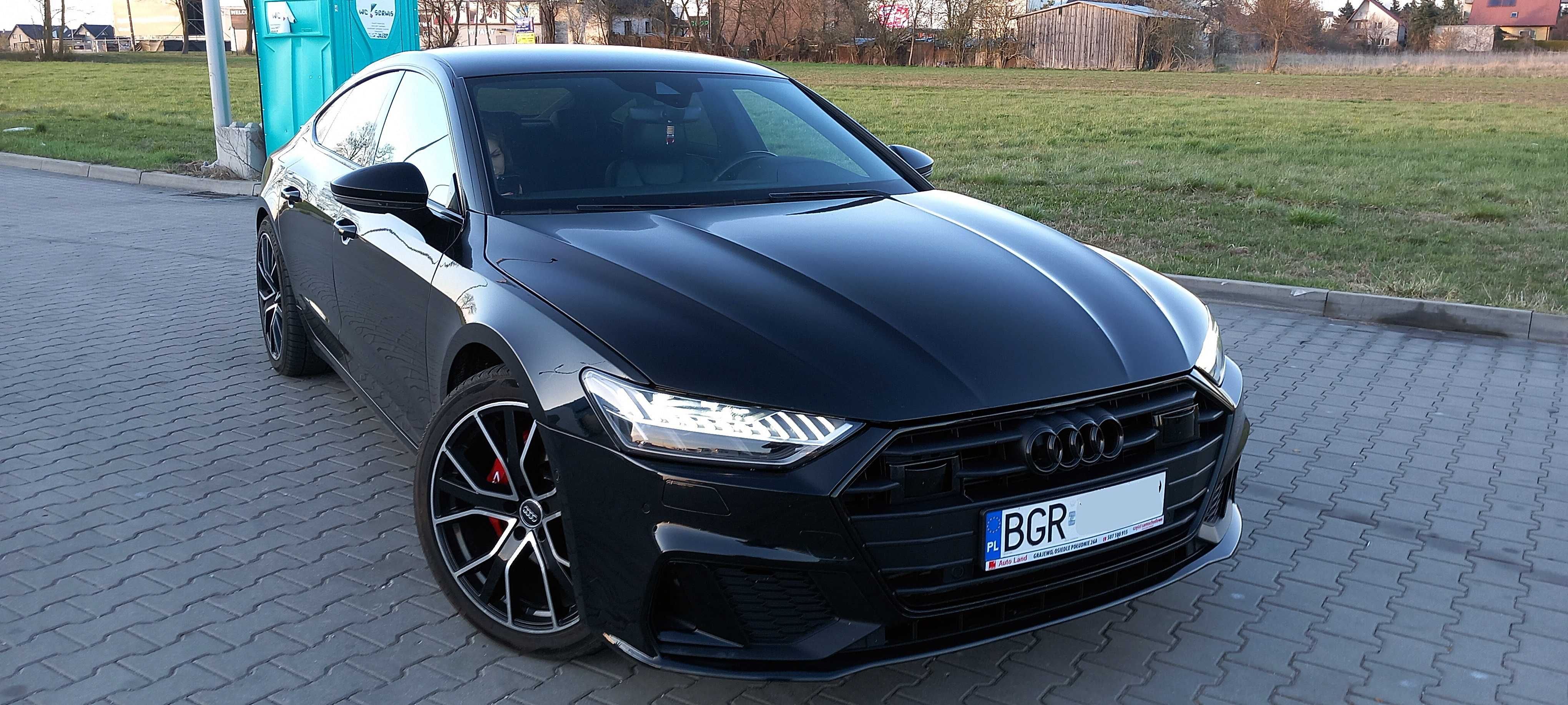 Audi A7 50TDI Quattro S-line Pakiet S7 Virtual B&O Matrix 20" Zamiana
