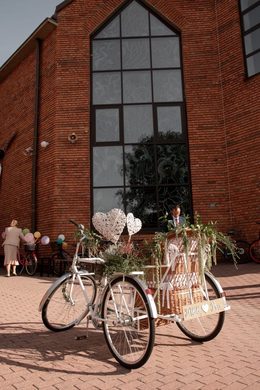 Kolekcjonerski rower Ukraina w wersji ślubnej