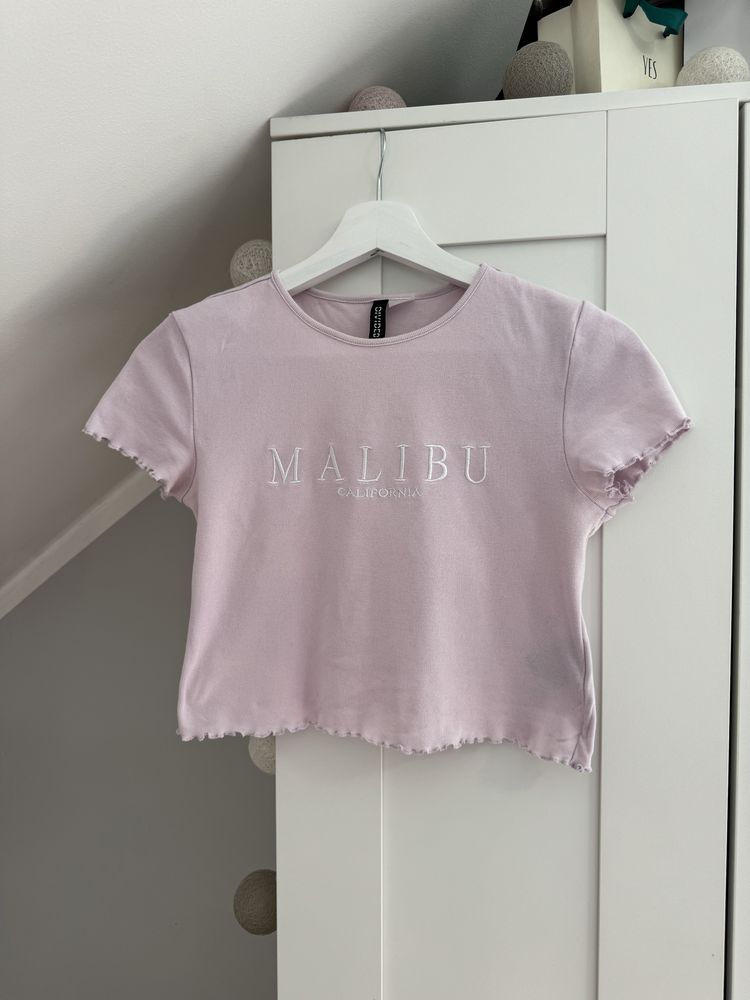 Bluzka crop malibu dla dziewczynki