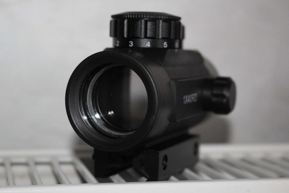 Коллиматорный прицел Коліматорний приціл 1Х40 RD зелена та червона т.