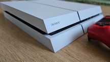 Konsola Sony PS PlayStation 4 CUH-1216A fat biała 1 Dualshock pad