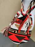 Worek torebka Wayuu Kolumbia pleciona boho Aztec