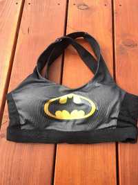 BATMAN sportowy biustonosz super push up fitness Silownia gym M nowy