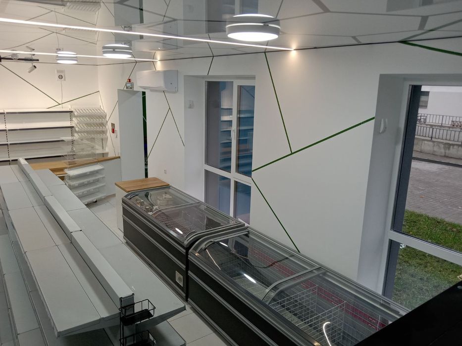 Торгові стелажі, холодильні камери, морозильні бонети. Для торгівлі