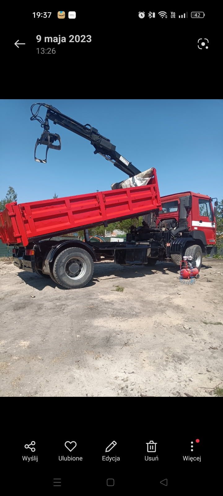 Samochód ciężarowy 4x4