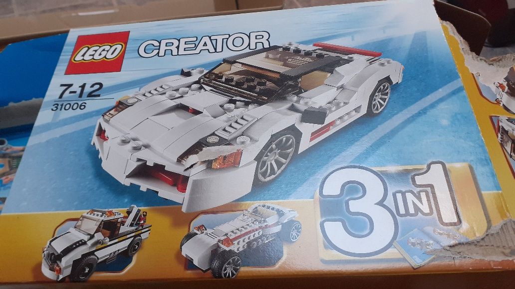 Carro 3 em 1 da lego