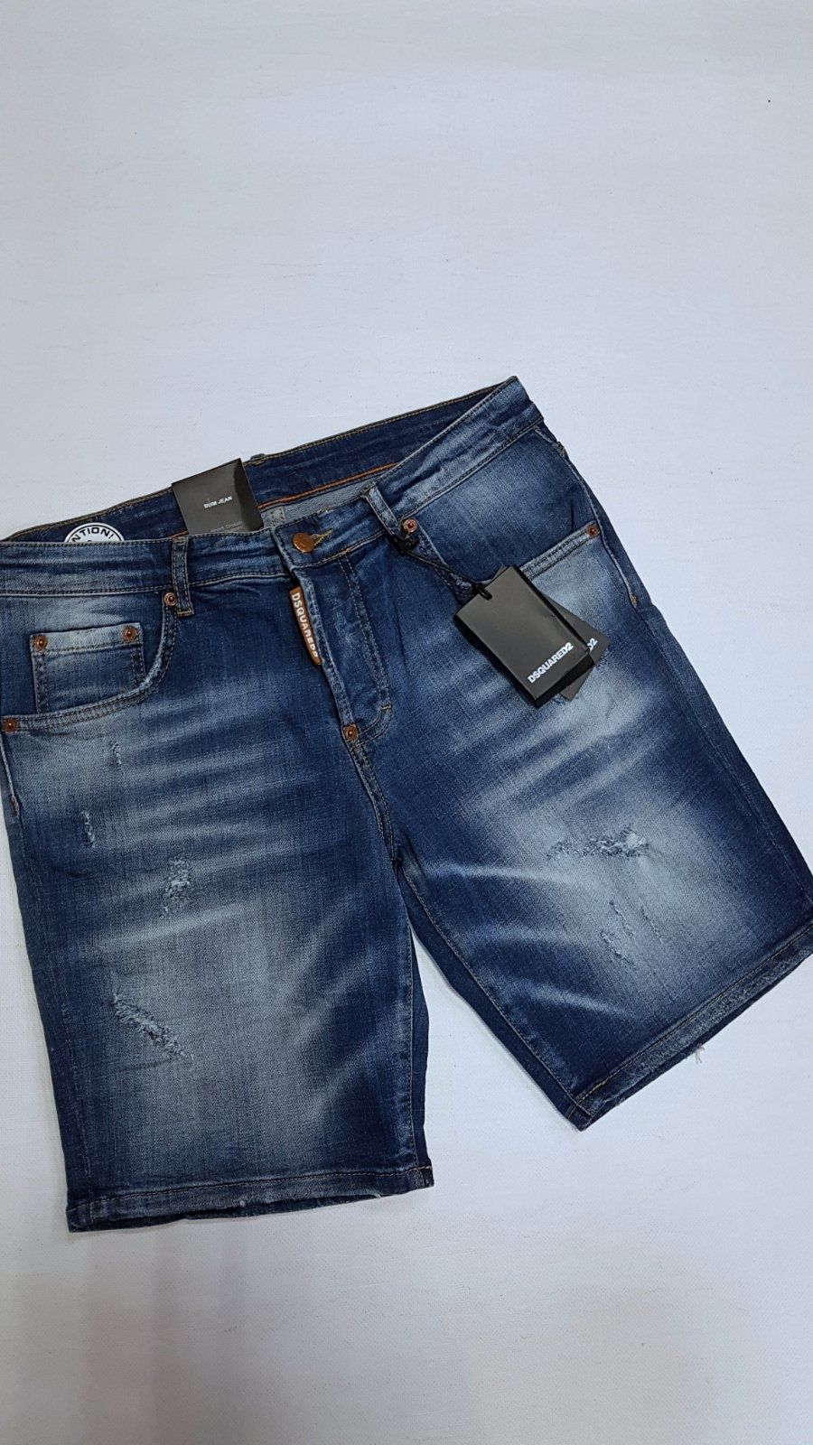 Мужские джинсовые шорты Дискварэд, размер 48