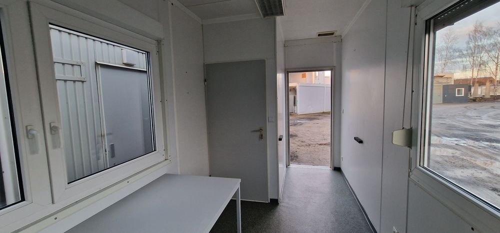 Kontener socjalny sanitarny budowlany biurowy WC Toaleta