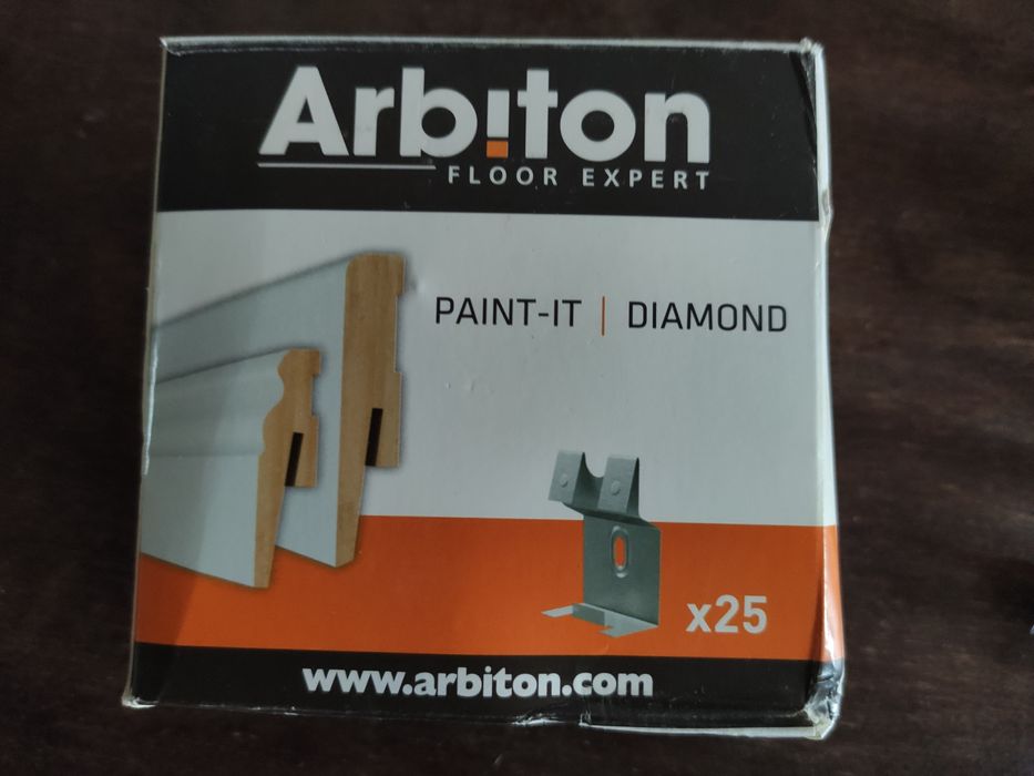 Arbiton MDF klamry mocujące x25 nowe