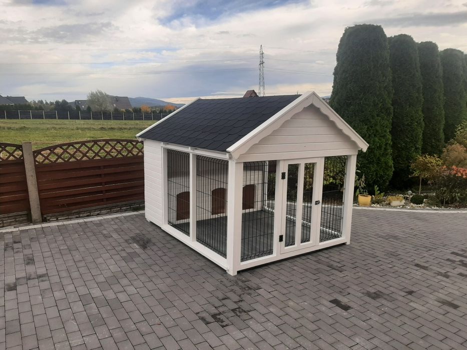 Buda dla psa kojec "Trio "