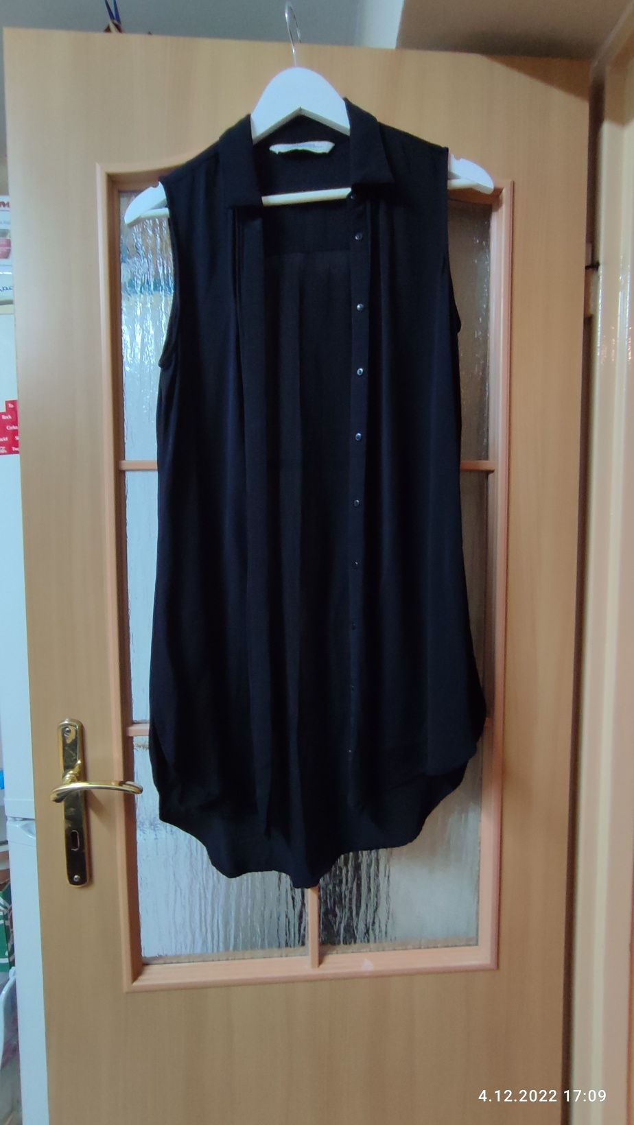 Czarna kamizelka Zara, rozmiar S