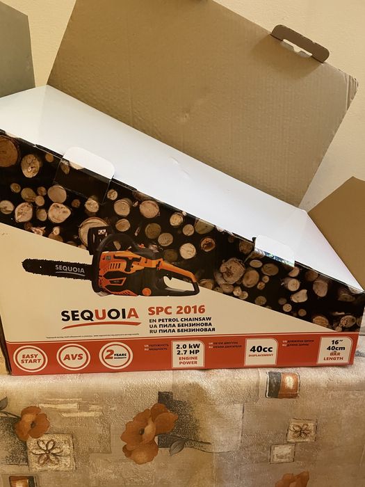 Пила бензинова spc2016