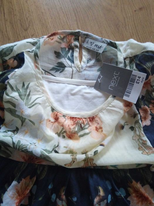 r. 104-110 NEXT nowa bluzka Boho