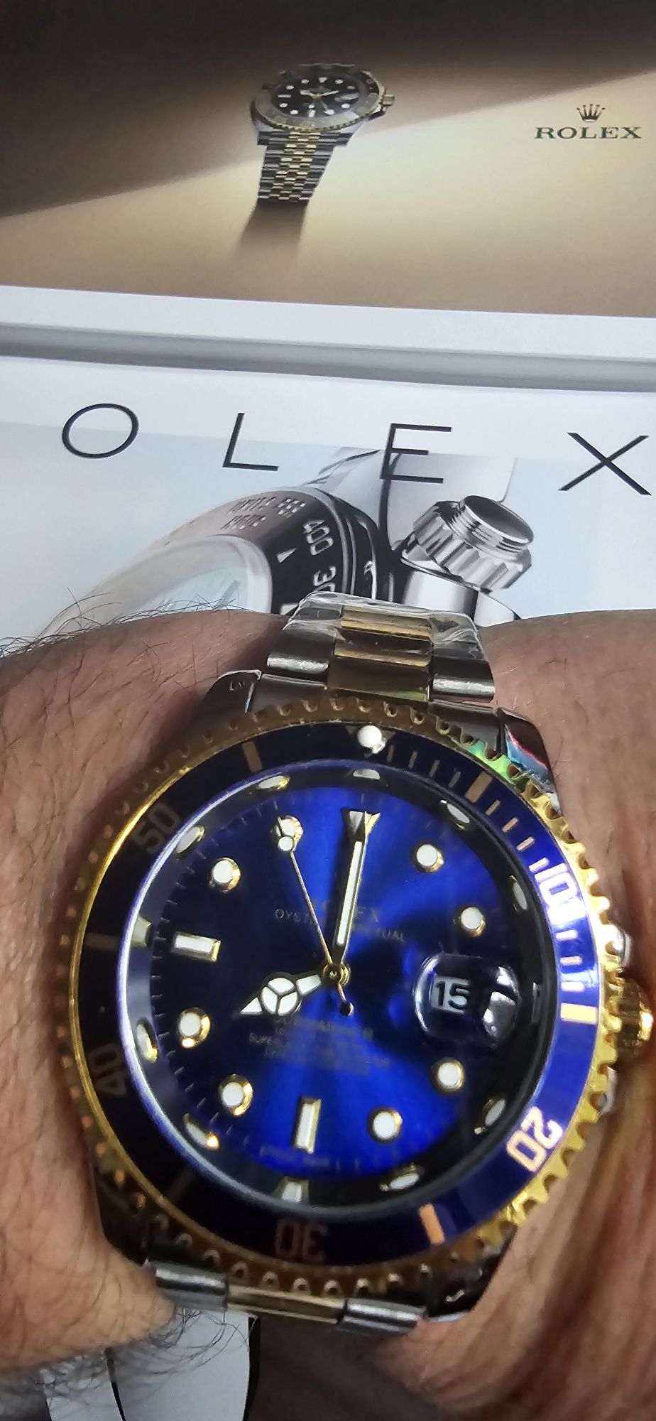 Rolex zegarej automat + 2 ksiazki 260÷150stron opis. wyd.z 2023÷2024