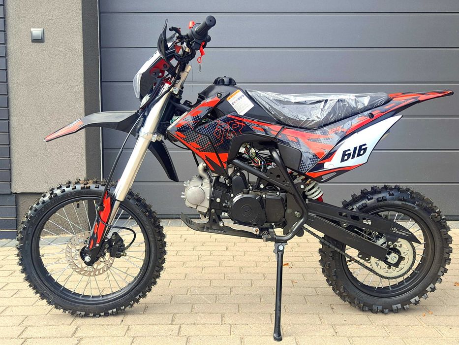Cross XTR 616 125cc - Duża Rama ! Lampa ! Rozrusznik ! 17/14 ! Raty !