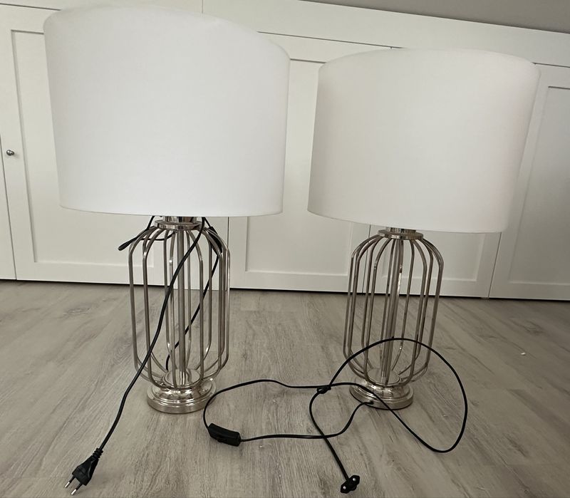 2 lampy stołowe/stojące Zara Home