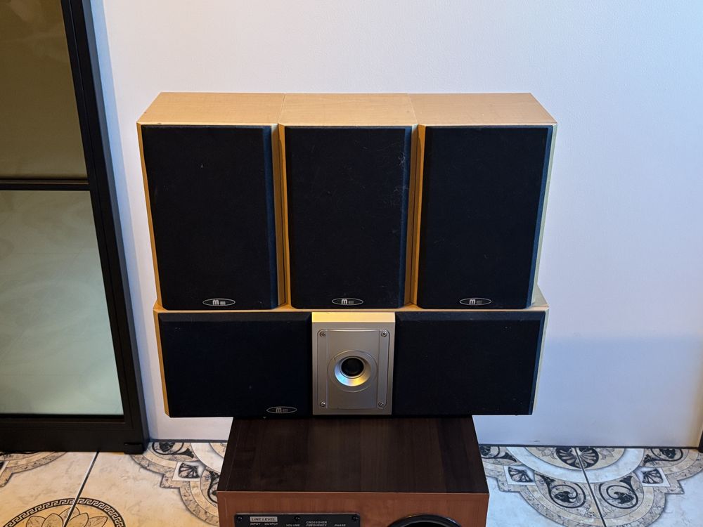 Zestaw Kino Domowe 5.1 - Onkyo, Wharfedale, M.AUDIO - komplet