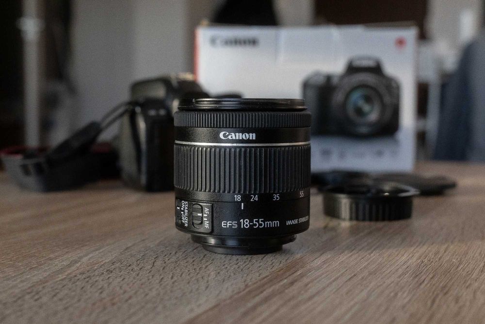 Zestaw Lustrzanka Canon EOS 200d + obiektyw 18–55mm