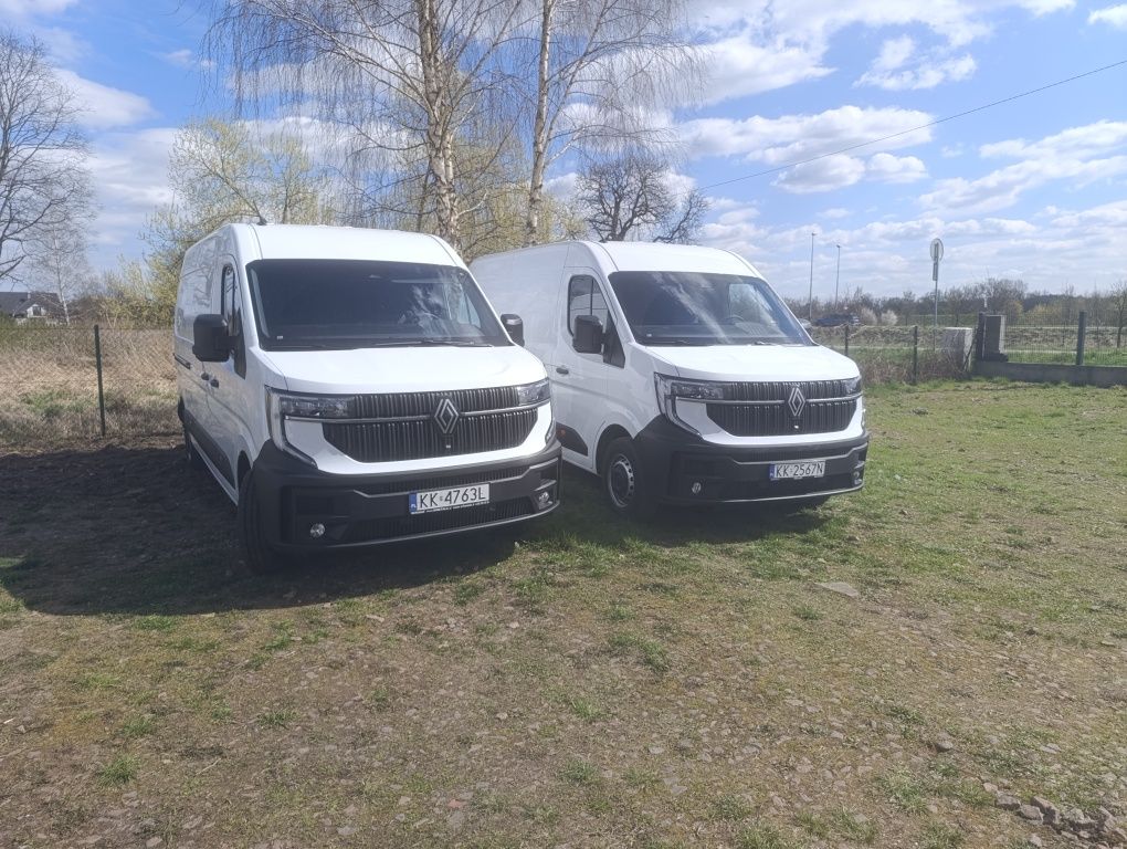 Wynajem pojazdów dostawczych bus blaszak Renault Master l3h2. 200zl
