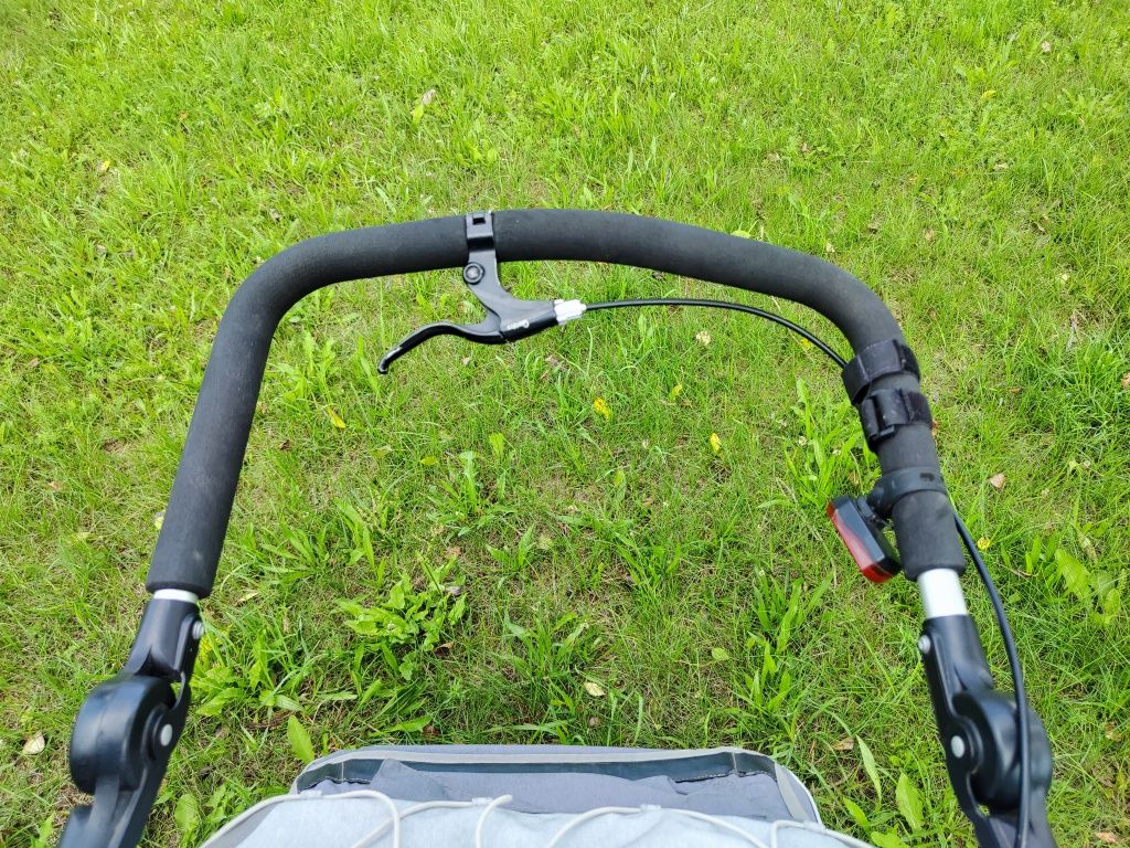 Qeridoo Kidgoo 1 Przyczepka rowerowa wysyłka riksza hamulce tarczowe
