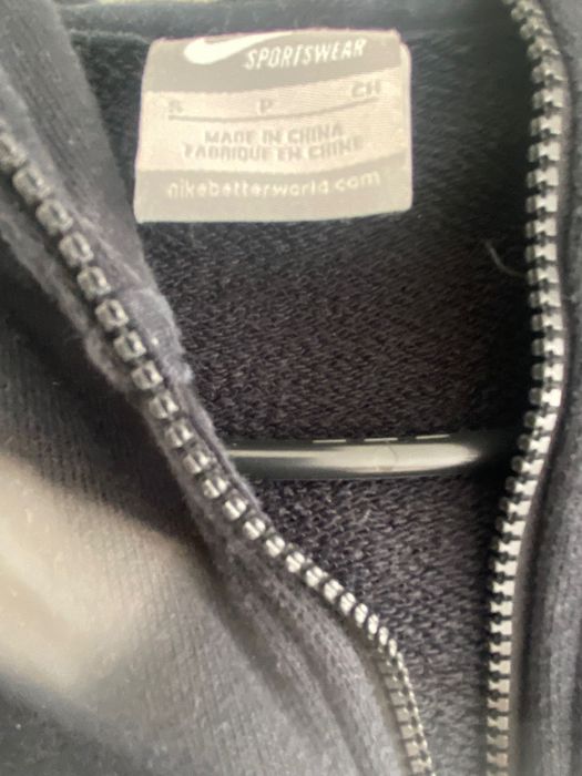 Czarna bluza damska z kapturem, Nike