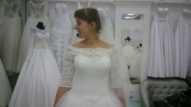 Продаю красивое и удобное свадебное платье!