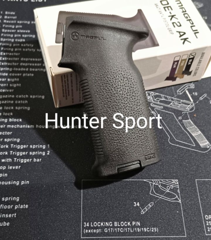 Рукоятка пистолетная для Ак/АКМ/Аксу от Magpul и Fab Defense. Оригинал