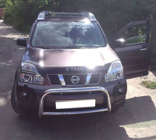 Дуга захисна кенгурин передний для Nissan X-Trail 07-14