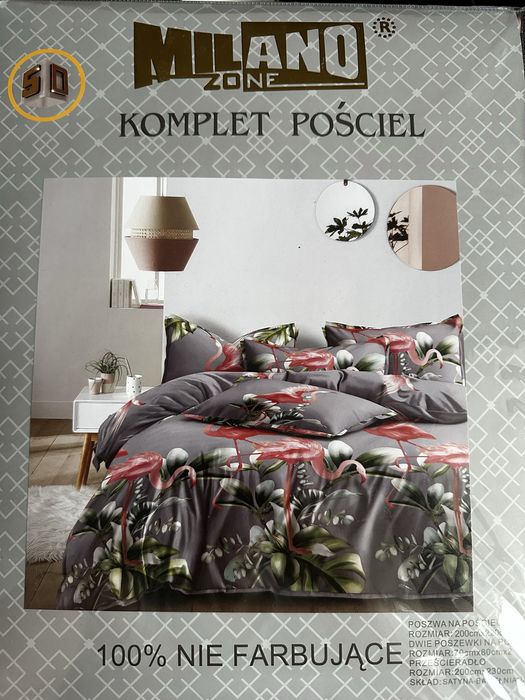 Komplet pościel - Milano Zone - Nowe
