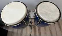 Zestaw bębnów KG CX D094MC Blue Burst Mini Conga Set W/ Stand