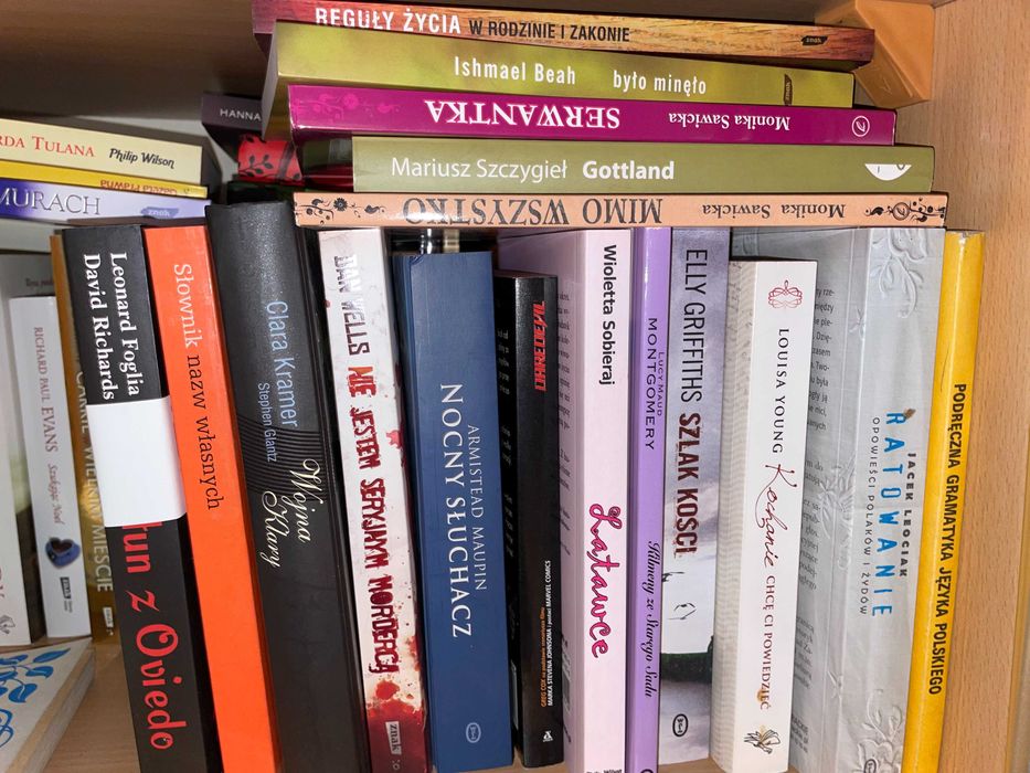 Książki - różne tytuły w opisie - taniej ! DUŻO KSIĄŻEK