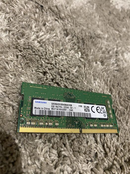 RAM DDR4 8GB 3200Mhz Samsung laptop SO-DIMM