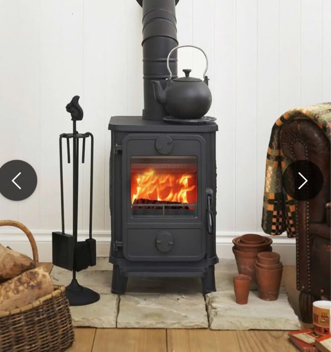 Mørso1412 піч камін на дрова топка буржуйка чугунна чавун опалення 5кв