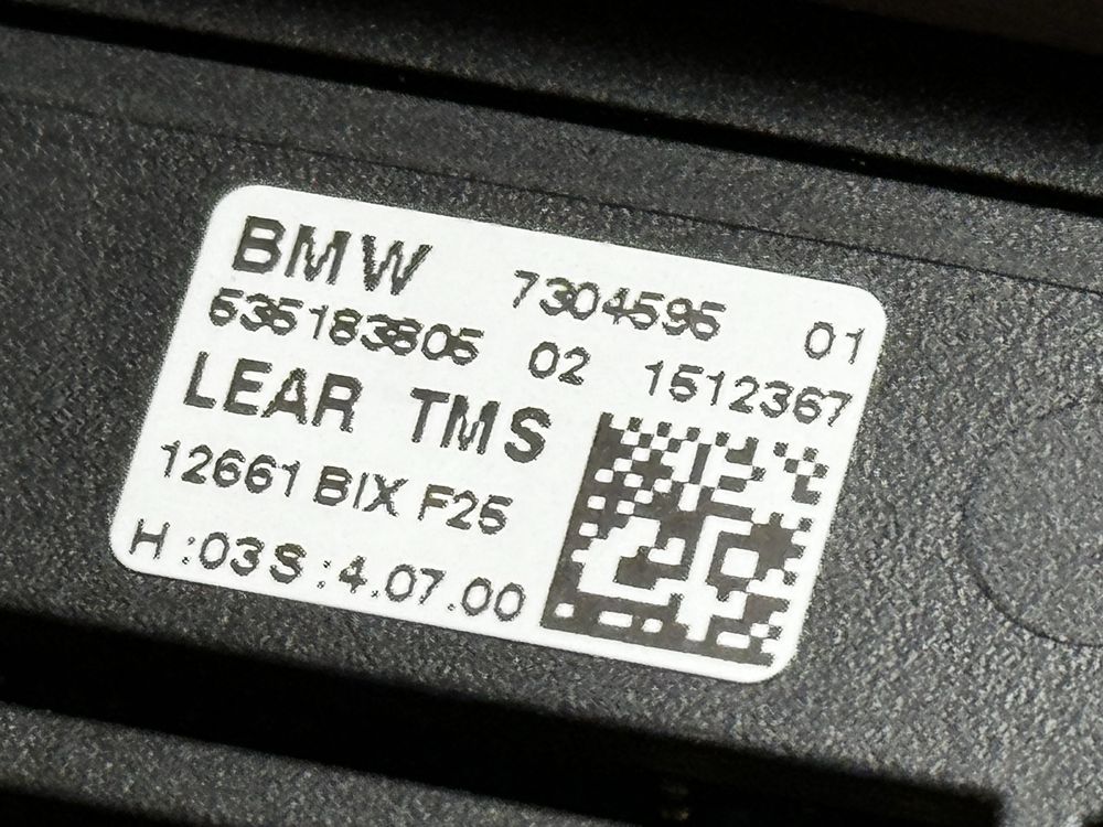 BMW x3 F25 Kaseta TMS Lear Sterownik Moduł BIXENON