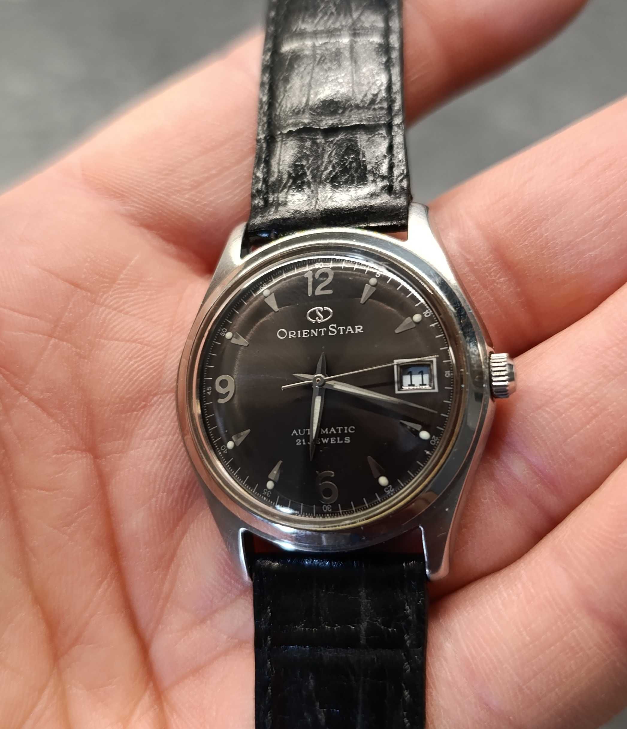 Elegancki zegarek męski Orient Star automatic nowy pasek gwarancja