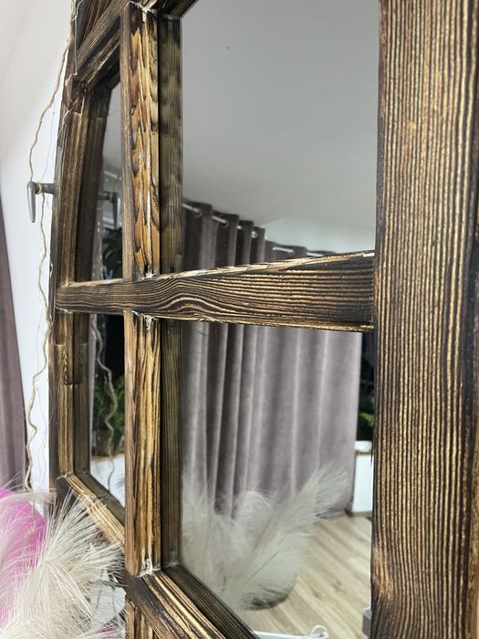 Zaproponuj cenę!! Lustro loft ze starej drewnianej ramy okiennej