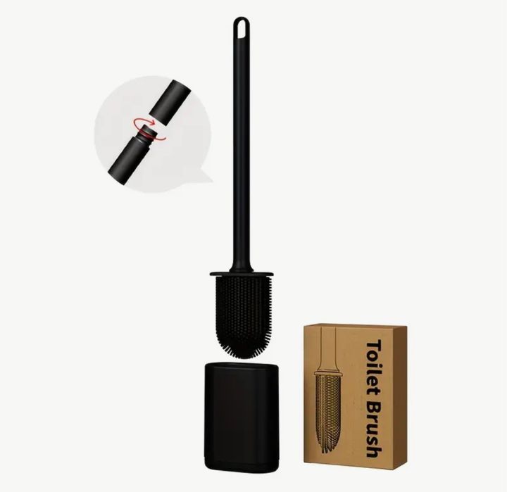 Силіконова щітка для унітазу підвісна