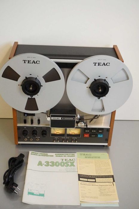 TEAC A 3300Sx Gravador/leitor de Bobines