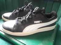 Obuwie sportowe Smash v2 Leather Puma Czarne  Sneakersy r.39