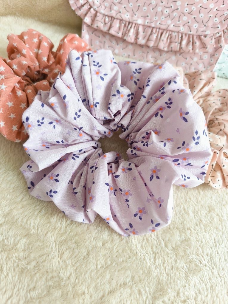 Gumka scrunchie handmade