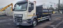 DAF LF210FAH12  DAF LF 210 FA DAF LF210 FA HDS HMF, wywrotka z żurawiem HMF 810K-MCS