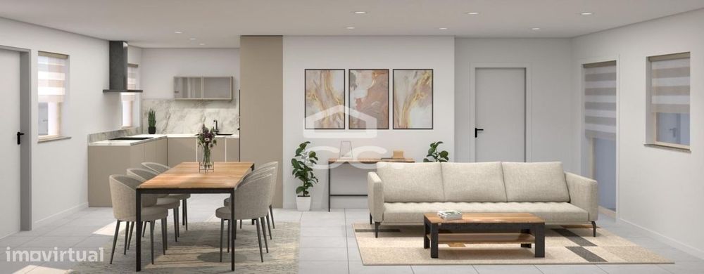 Andar Moradia T1 em construção - Gondomar - Guimarães